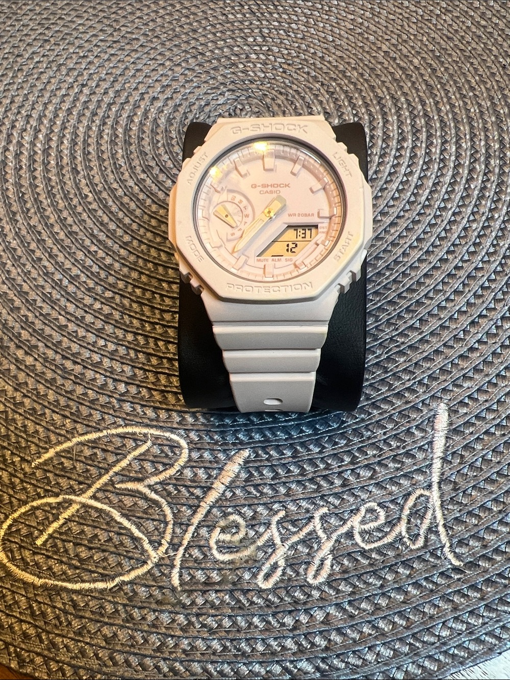 G-Shock Pink Resin Analog-Digital Watch